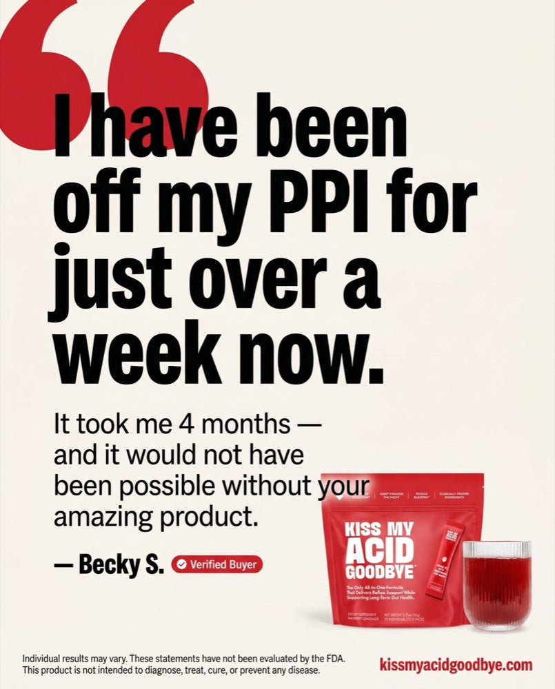 Becky s testimonial off her ppi after 4